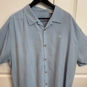 Tommy Bahama / Disney Cruise Line Camp Shirt Blue